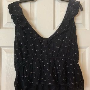 American Eagle black flower crop